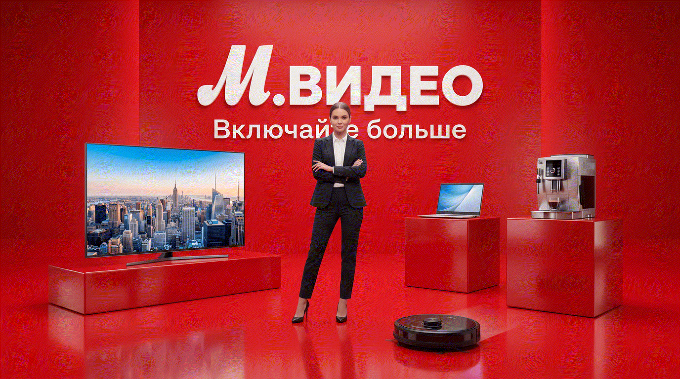 Рекламный креатив М.Видео